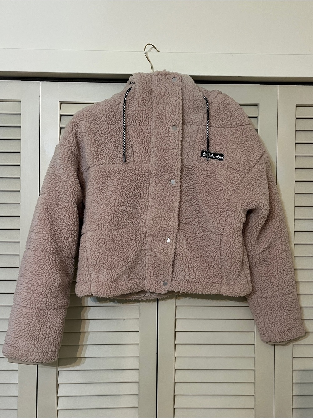 Columbia Women’s Teddy Bear Fleece Cropped Hooded Jacket